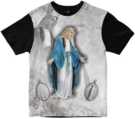 Camiseta Religiosa N S Das Gra As Elo Produtos Especiais