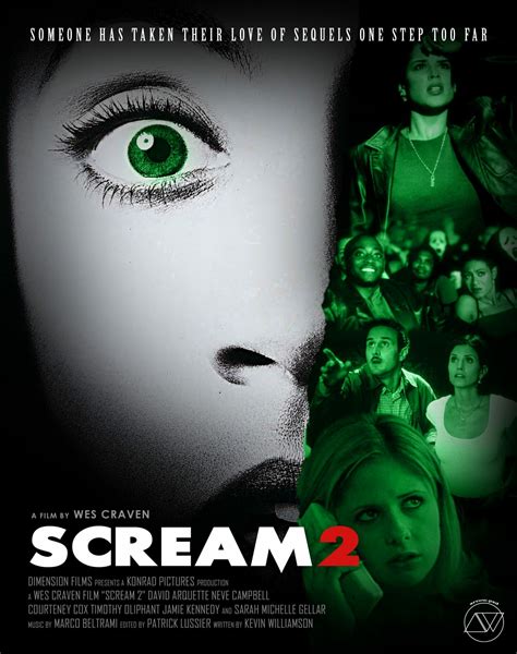 Scream 2 1998 Poster By Arrow