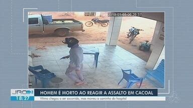 Jornal De Rond Nia Edi O Homem Morto Ao Reagir A Assalto Em