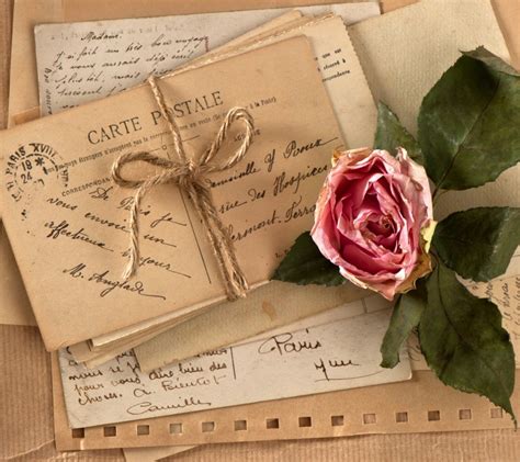 Vintage Love Letter Background Design Design Talk