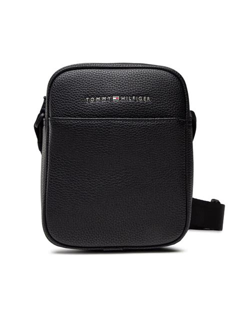 Tommy Hilfiger Sacoche Essential Pu Mini Reporter Am Am Noir