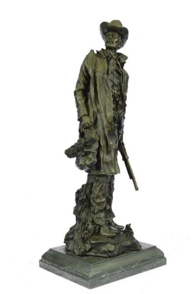 Wyatt Earp American Western Bronze Sculpture