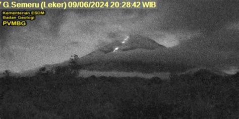 Semeru Kembali Erupsi Masyarakat Diimbau Waspada