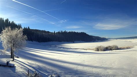 Plongée au coeur de la Sibérie suisse à la Brévine Record de froid