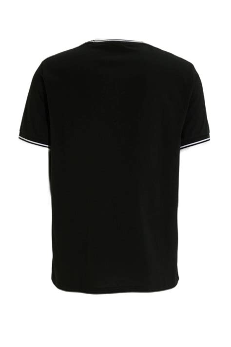 Fred Perry T Shirt Twin Tipped Met Logo Nightgreen Wehkamp