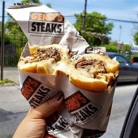 Genos Steaks In The Press Best Philly Cheesesteak Genos Steaks