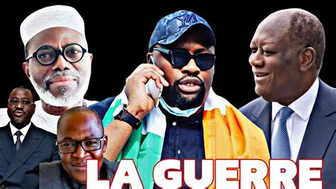 Cet ivoirien proche de Guillaume Soro enflamme très mal Ouattara YouTube