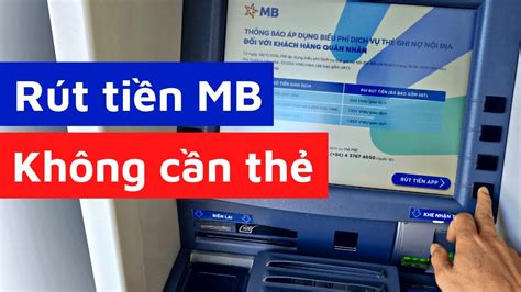 Cách Rút Tiền Tại Cây ATM Mà Không Cần Thẻ Hướng Dẫn Chi Tiết Và Các