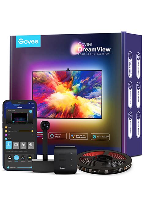 Govee Tv Backlight Lite With Fish Eye Correction Function Sync To