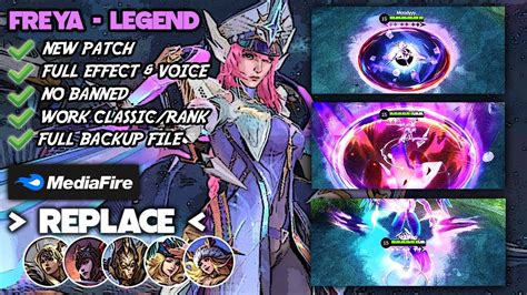 Terbaru Freya Legend Galantic Vanquisher Skin Script No Password