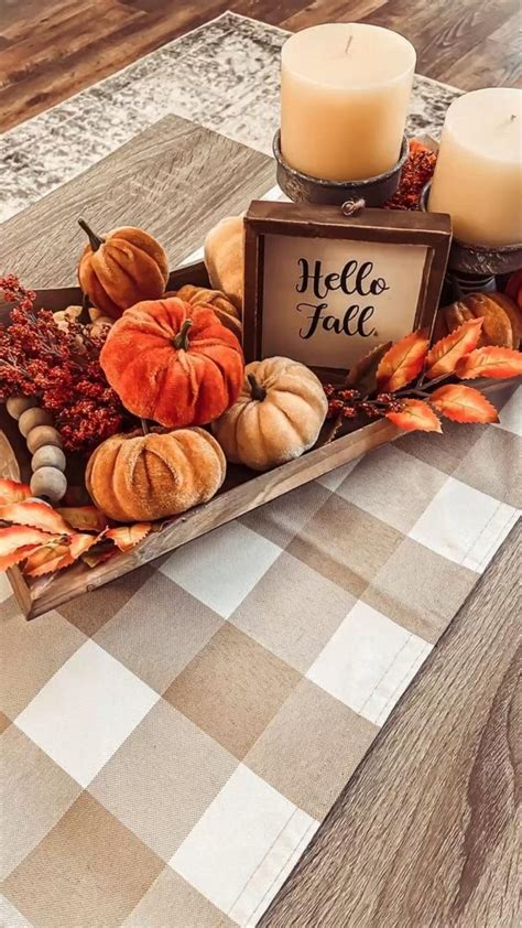 Hello Fall 🍁🤎🍂 | Fall thanksgiving decor, Easy fall decor, Thanksgiving ...