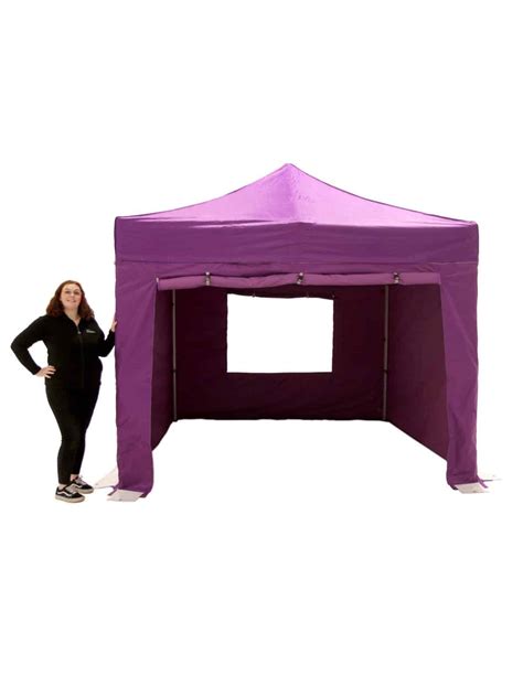 3m x 3m Gazebo (With Sides) - Purple | EPH Creative - Event Prop Hire