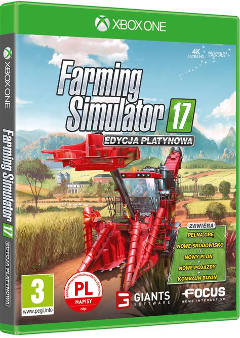 Farming Simulator Platinum Edition Gra Xbox One Kompatybilna Z