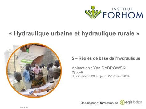 PDF Hydraulique Urbaine Et Hydraulique Rurale PDF