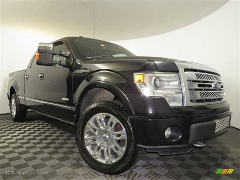 Tuxedo Black Metallic Ford F Platinum Supercrew X