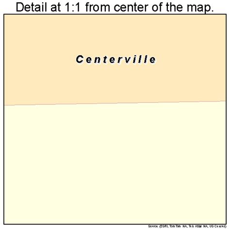 Centerville North Carolina Street Map 3711560