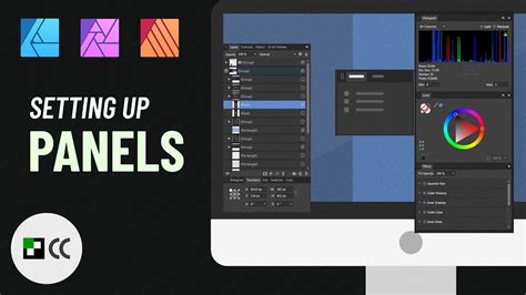 Setting Up Panels Affinity Studio Designer Photo Publisher