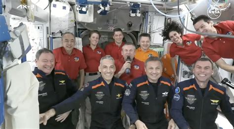 Axiom Space Celebrates Arrival of Ax-3 crew to International Space ...