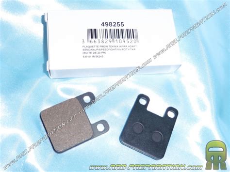 Teknix Front Rear Brake Pads For Peugeot Speedfight Squab Derbi