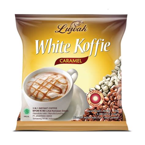 Minuman Kopi Kopi Luwak White Coffee Caramel Extra Rich Gr