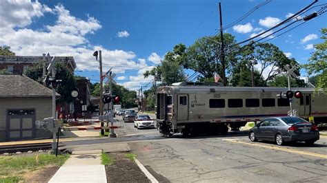 Railroad Crossing Oradell Us Oradell Ave New Jersey Youtube