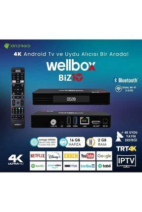 hepsiburada Botech Wzone 4K Android Tv Box ve Tuner Uydu Alıcısı