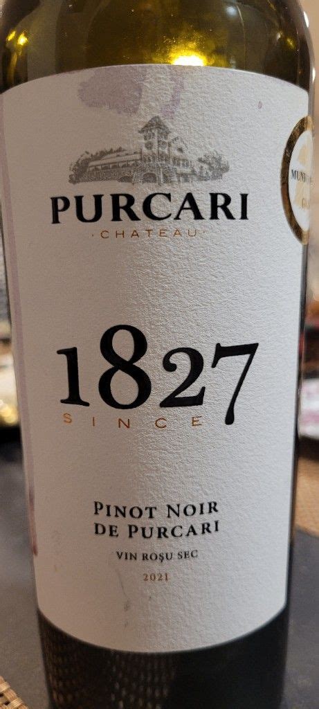 Chateau Purcari Pinot Noir Moldova Purcari Cellartracker