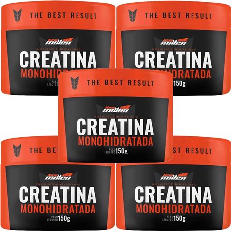 Kit X Creatina Monohidratada G New Millen Otimanutri