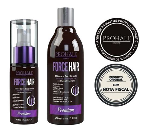 Kit Fortificante T Nico Ml Mascara Ml Force Hair Prohall