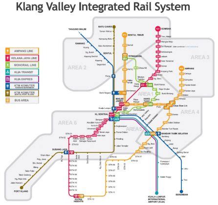 Guide To Lrt Kuala Lumpur Lrt Kuala Lumpur Route Timetable Fare