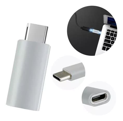 Adaptador Convertidor Micro Usb V8 Hembra A Tipo C Macho Meses Sin Interés