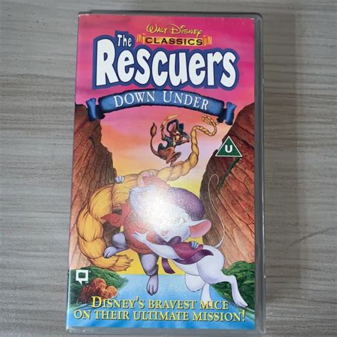 The Rescuers Down Under Vhssur 1997 £499 Picclick Uk