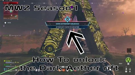 How To Unlock MWZ Season 1 HIDDEN Content Dark Aether Easter Egg