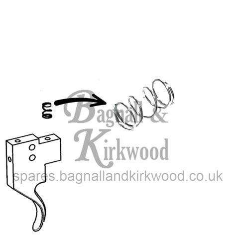 Part Daystate Huntsman Revere Trigger Spring Bagnall And Kirkwood