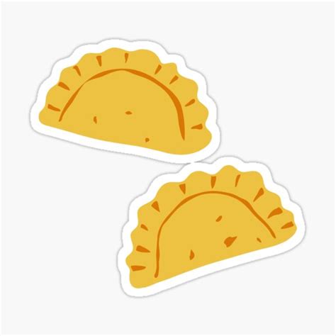 Empanadas Sticker For Sale By Stick Co Redbubble