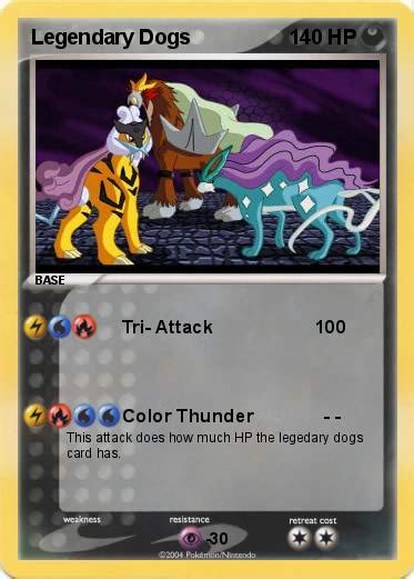 Pokémon Legendary Dogs - Tri- Attack 100 - My Pokemon Card