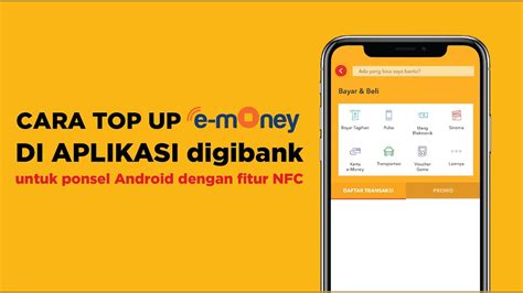 Cara Top Up And Cek Saldo E Money Di Ponsel Android Dengan Fitur Nfc