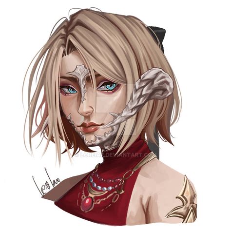 Portrait of my character on Final Fantasy XIV by LoreIae on DeviantArt