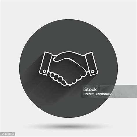 Ikon Tanda Jabat Tangan Simbol Bisnis Yang Sukses Ilustrasi Stok Unduh Gambar Sekarang Istock