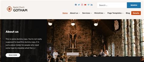 27 Best WordPress Themes For Your Church In 2024