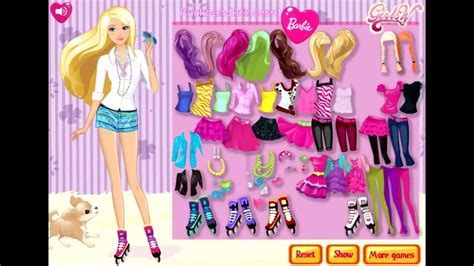 Playing The Dress Up Barbie Toy doll Game | Great Barbie Toys