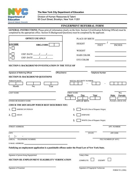 Fingerprint Referral Form Fill And Sign Printable Template Online