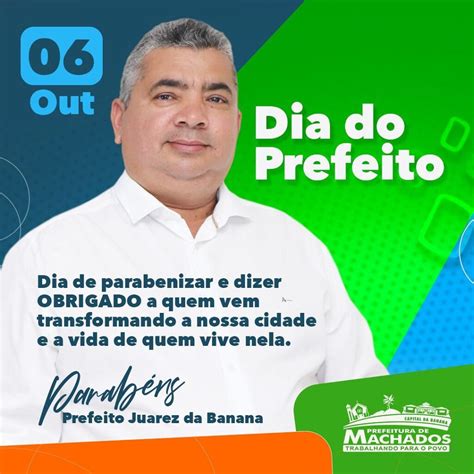 Dia Do Prefeito Prefeitura De Machados Pe