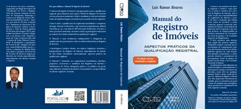 Lan Amento Da Edi O De Livro Pr Tico Do Registro De Im Veis