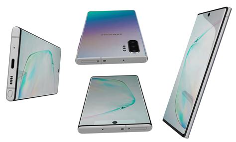 Samsung Galaxy Note 10 Plus Aura Glow Modelo 3D 39 3ds C4d Max