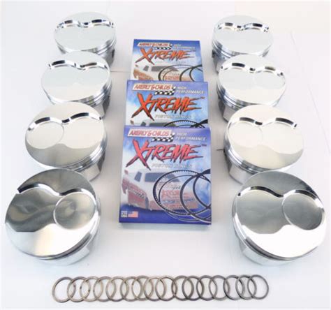 Oldsmobile 307 030 Bore Forged Piston And Ring Set Ebay