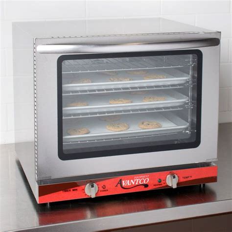 Avantco CO 28 Half Size Countertop Convection Oven 2 3 Cu Ft 208