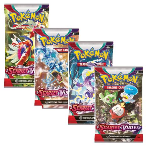 PokÉmon Tcg PokÉmon Tcg Scarlet And Violet Booster Pack Cardtopia Nz