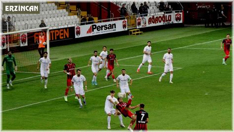 Tff 2 Lig 24erzincanspor 2 Menemen Fk 1 Erzincan Haberleri