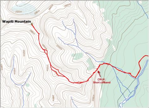 Wapitimap 2 Spectacular Mountains